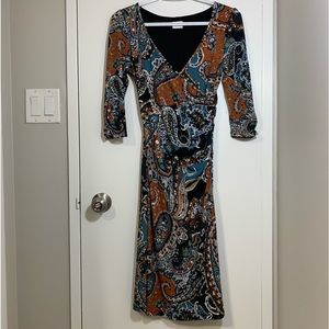 🍒5/$20🍒 Suzy Shier Paisley Midi Dress